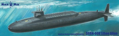 Go to product MIKROMIR 350042 - 1:350 SSBN-608 Ethan Allen