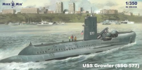 Go to product MIKROMIR 350038 - 1:350 USS Growler SSG-577