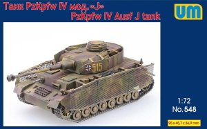 UNIMODELS 548 - 1:72 Pz.Kpfw IV Ausf J tank
