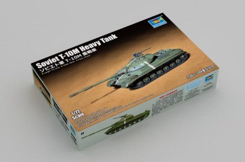 Go to product TRUMPETER 07154 - 1:72 Soviet T-10M Heavy Tank