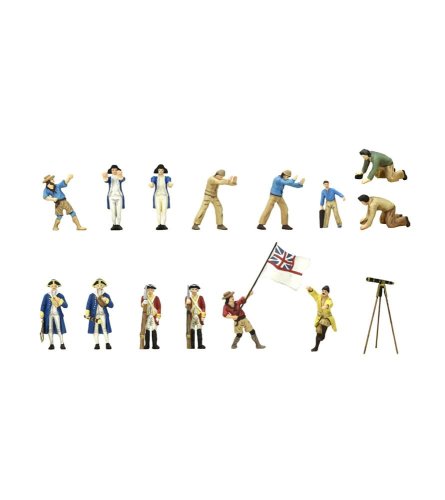 Go to product ARTESANIA LATINA 22520F - 1:65 Set of 14 Metal Figurines for HMS Endeavour