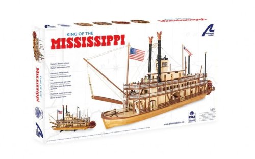 Go to product ARTESANIA LATINA 20515 - 1:80 King Of The Mississippi Paddle Steamer