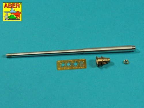 Go to product Aber 35L-168 - 1:35 76,2mm Pak 36(r) metal gun barrel for Marder III Sd.Kfz. 139