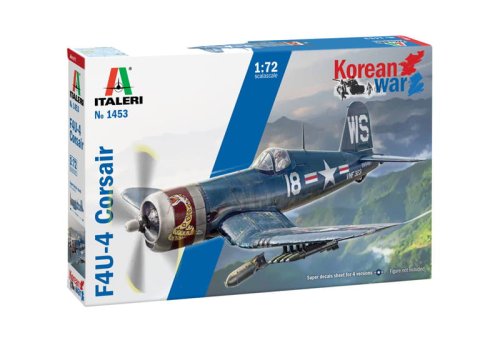 Go to product ITALERI 1453 - 1:72 F4U-4 Corsair - Korean War