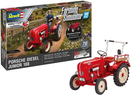 Go to product REVELL 07823 - 1:24 Porsche Junior 108 Farming Simulator Edition
