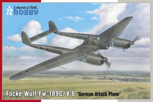 Go to product SPECIAL HOBBY 72432 - 1:72 Focke Wulf Fw 189C / V-6