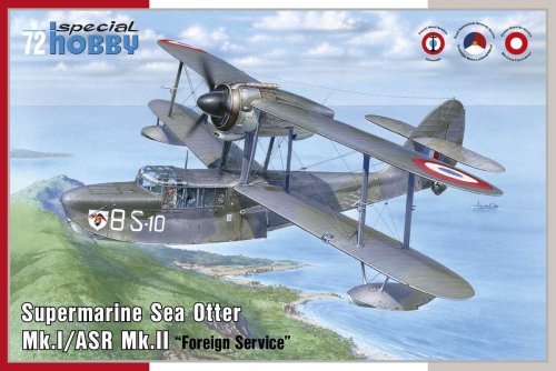 Go to product SPECIAL HOBBY 72431 - 1:72 Supermarine Sea Otter Mk.I/ASR Mk.II Foreign Service