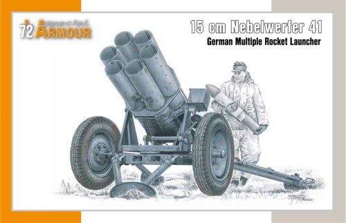 Go to product SPECIAL HOBBY A72026 - 1:72 15 cm Nebelwerfer 41 German Multiple Rocket Launcher