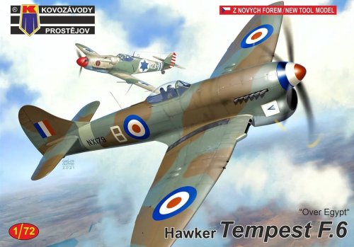 Go to product KOVOZAVODY 0225 - 1:72 Hawker Tempest F.6 Over Egypt