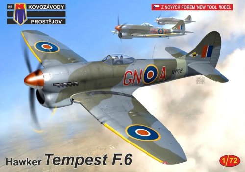 Go to product KOVOZAVODY 0223 - 1:72 Hawker Tempest F.6