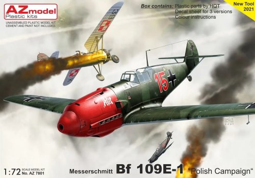 Go to product AZ MODEL AZ 7801 - 1:72 Messerschmitt Bf 109E-1 Polish Campaign