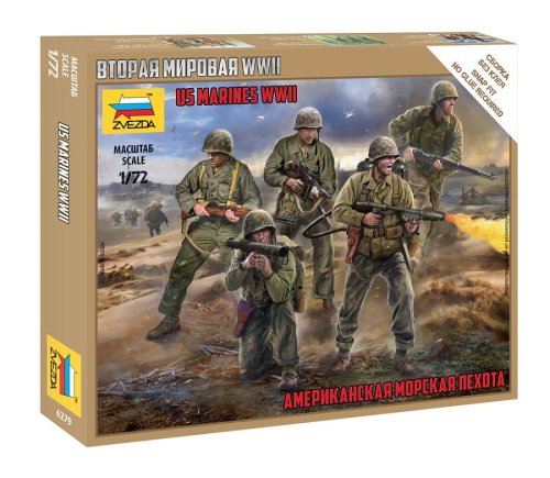 Go to product ZVEZDA 6279 - 1:72 US Marines WWII