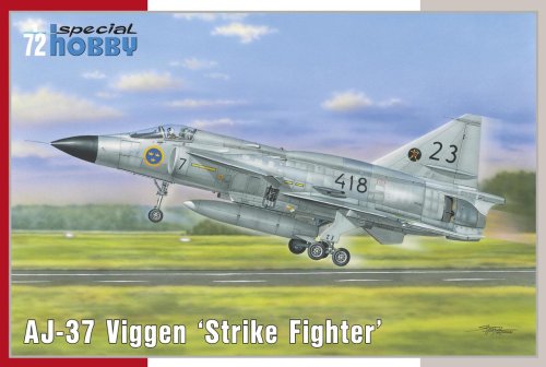 Go to product SPECIAL HOBBY 72378 - 1:72 AJ-37 Viggen Strike Fighter