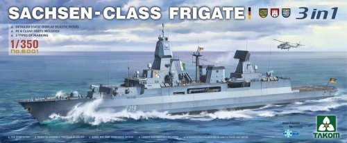 Go to product TAKOM 6001 - 1:350 Sachsen-Class Frigate