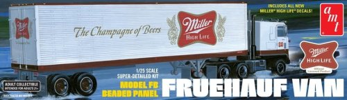 Go to product AMT 1234 - 1:25 Miller Beer Fruehauf 40' Semi Trailer