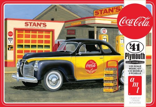 Go to product AMT 1197 - 1:25 1941 Plymouth Coupe Coca-Cola