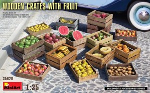 MINIART 35628 - 1:35 Wooden Crates with Frui