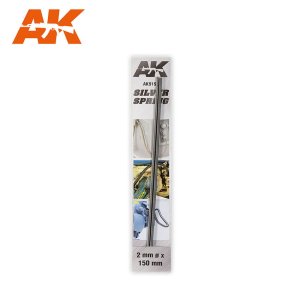 AK INTERACTIVE 9192 - Sprężyny 2mm Ø - 2 szt x 15 cm