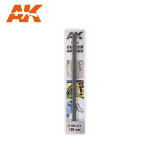 AK INTERACTIVE 9188 - Sprężyny 3mm Ø - 2 szt x 15 cm