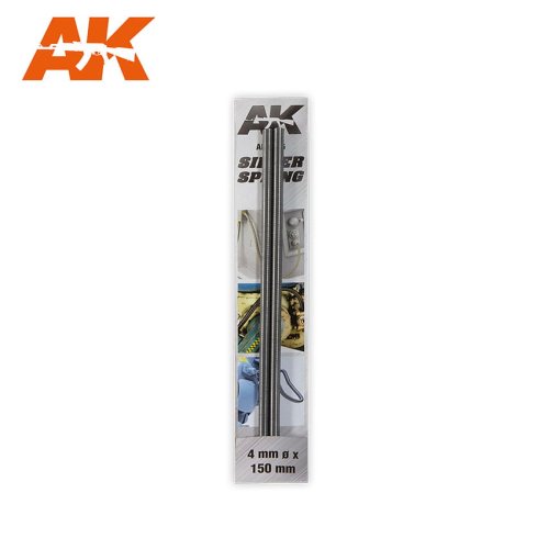 Go to product AK INTERACTIVE 9186 - Sprężyny 4mm Ø - 2 szt x 15 cm
