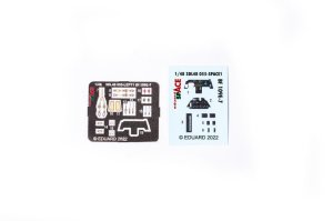EDUARD 3DL48055 - 1:48 Bf 109E-7 Space 3D Decals + PE
