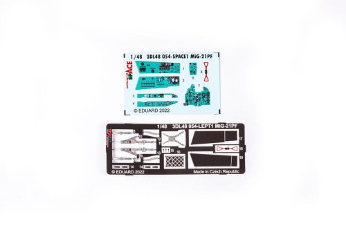 Go to product EDUARD 3DL48054 - 1:48 MiG-21PF Space 3D Decals + PE