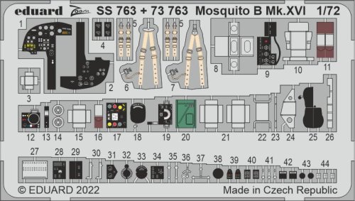 Go to product EDUARD SS763 - 1:72 Mosquito B Mk.XVI