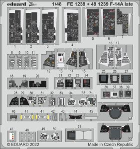 EDUARD FE1239 - 1:48 F-14A late