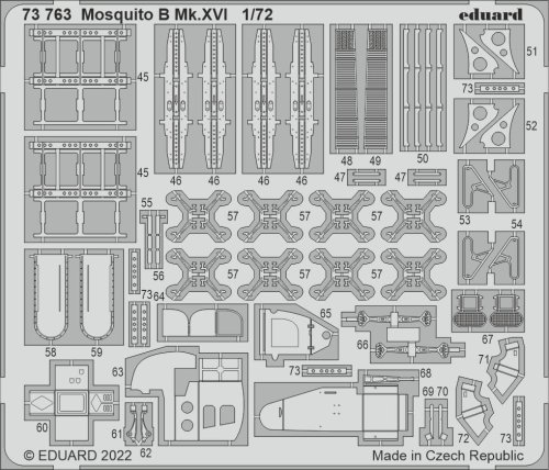 Go to product EDUARD 73763 - 1:72 Mosquito B Mk.XVI