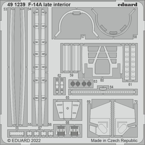 Go to product EDUARD 491239 - 1:48 F-14A late interior