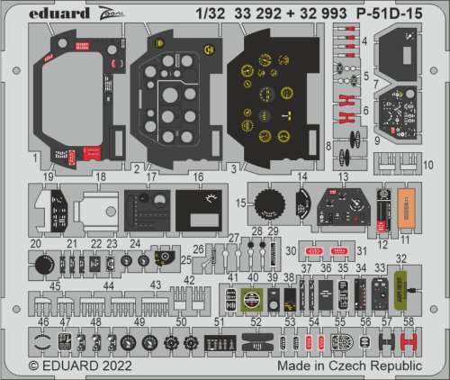 Go to product EDUARD 33292 - 1:32 P-51D-15