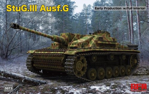 Go to product RYE FIELD MODEL 5073 - 1:35 StuG. III Ausf. G Early Production w/ full interior