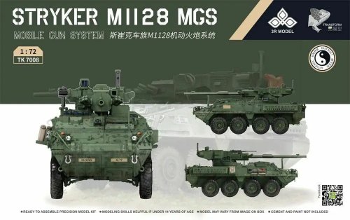 Go to product 3R MODEL TK7008 - 1:72 Stryker M1128 MGS
