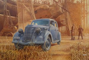 RODEN 817 - 1:35 Personenkraftwagen Ford V8 G81A Special 1938