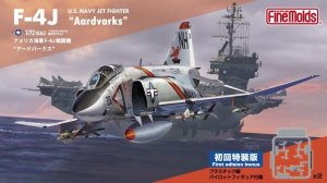 FINE MOLDS FP43S - 1:72 U.S. Navy Jet Fighter F-4J Aardvarks