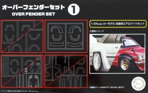 Go to product Fujimi 116389 1:24 GT-31 Over Fender Set 1