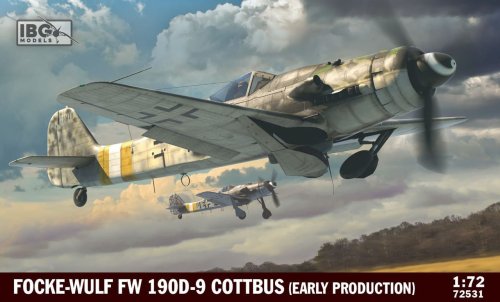 Go to product IBG 72531 - 1:72 Focke-Wulf FW 190D-9 Cottbus (Early Production)