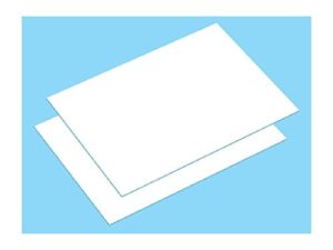 TAMIYA 70215 - Termokurczliwa folia plastikowa biała 0,2mm format B6 2 szt