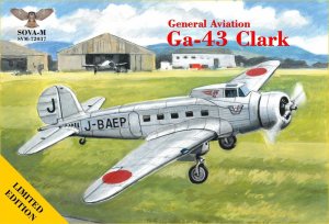 SOVA 72037 - 1:72 General Aviation Ga-43 Clark