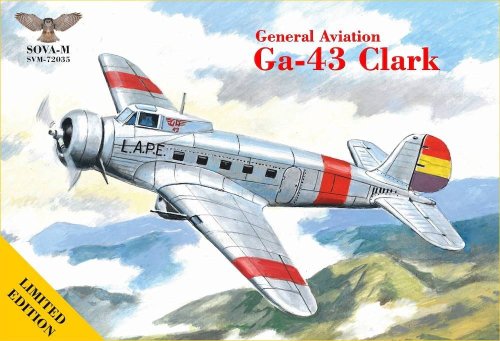 Go to product SOVA 72035 - 1:72 General Aviation Ga-43 Clark