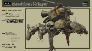 HASEGAWA 64123 - 1:20 Maschinen Krieger Schwarzer Hund