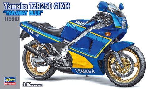 Go to product HASEGAWA 21737 - 1:12 Yamaha TZR250 (1KT) Faraway Blue 1986