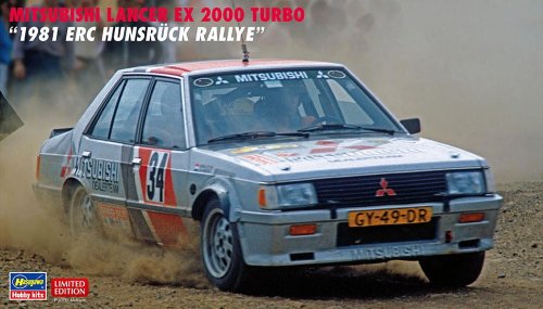 Go to product HASEGAWA 20526 - 1:24 Mitsubishi Lancer EX 2000 Turbo 1981 ERC Hunsruck Rally E