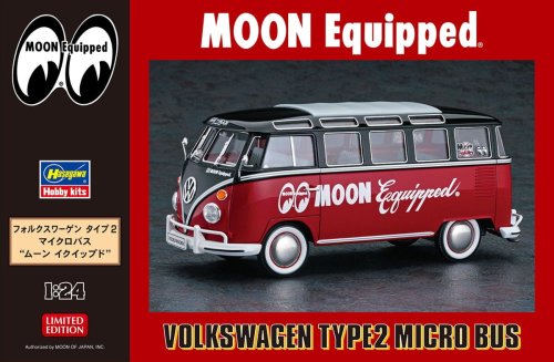 Go to product HASEGAWA 20524 - 1:24 MOON Equipped Volkswagen Type2 Micro Bus