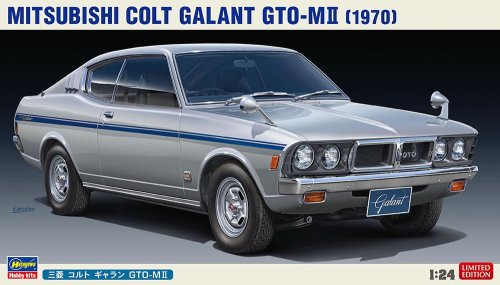Go to product HASEGAWA 20512 - 1:24 Mitsubishi Colt Galant GTO-MII (1970)