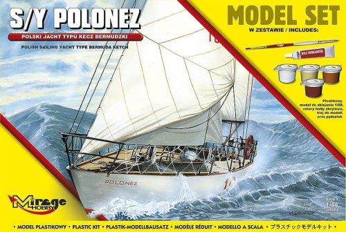 Go to product MIRAGE 850094 - 1:50 Jacht S/Y Polonez - Model Set
