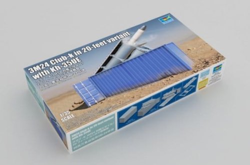 Go to product TRUMPETER 01076 - 1:35 3M24 Club-k in 20-feet variant with Kh-35UE