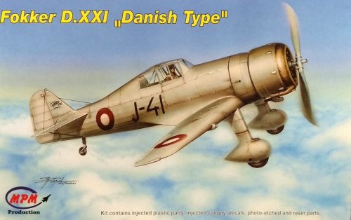 Go to product MPM 72544 - 1:72 Fokker D.XXI Danish Type