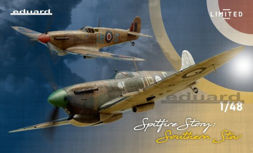 Go to product EDUARD 11157 - 1:48 Spitfire Story Southern Star - Spitfire Mk.Vb/c - Dual Combo Limited Edition