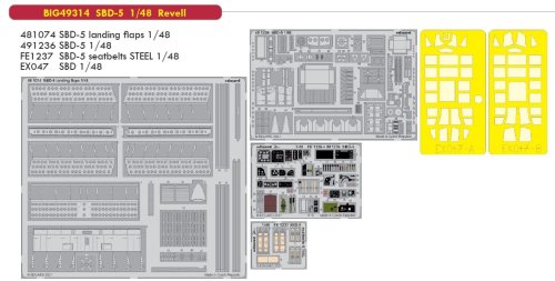 Go to product EDUARD BIG49314 - 1:48 SBD-5